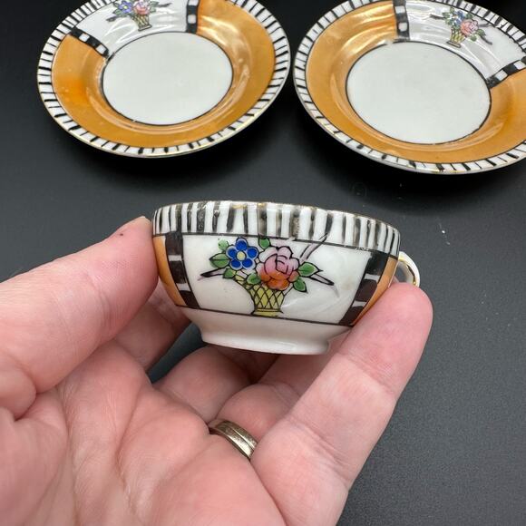 Vintage China Childrens Lusterware Tea Set made in Japan - Picture 9 of 11